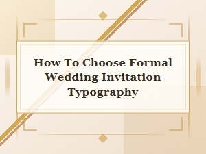 Mastering Formal Invitation Typography with Traditional Font Pairings